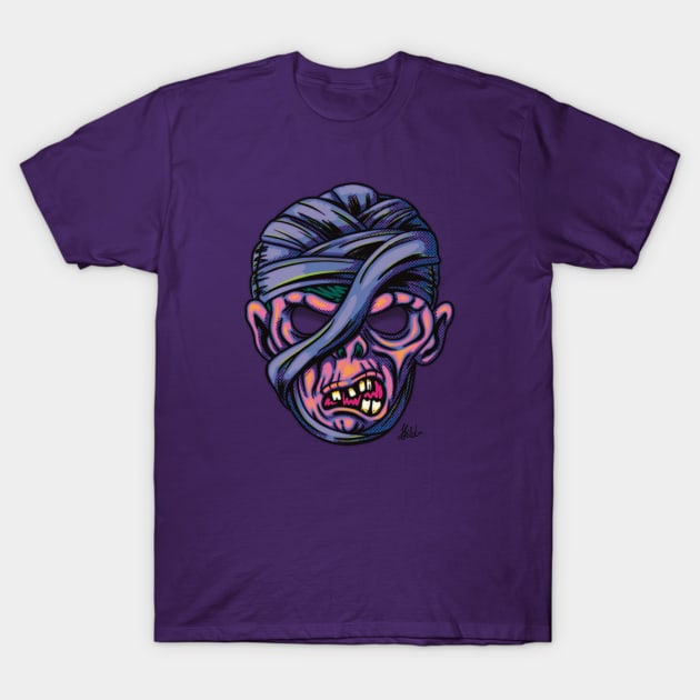 The Mummy Mask T-Shirt by jfeldmanart